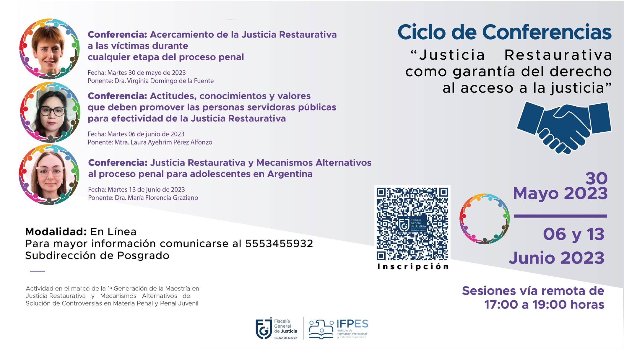 Ciclo de Conferencias Justicia Restaurativa como garantía del derecho